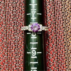 Fragrant Jewels Purple Ring and Side Jewels